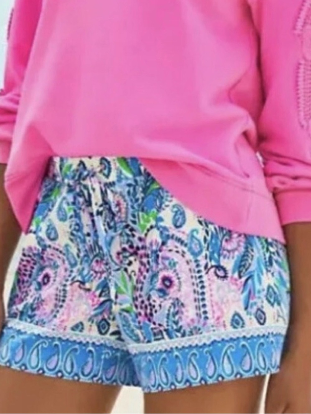 NWT LILLY PULITZER Katia Short in Macadamia Haute Cature Size XS